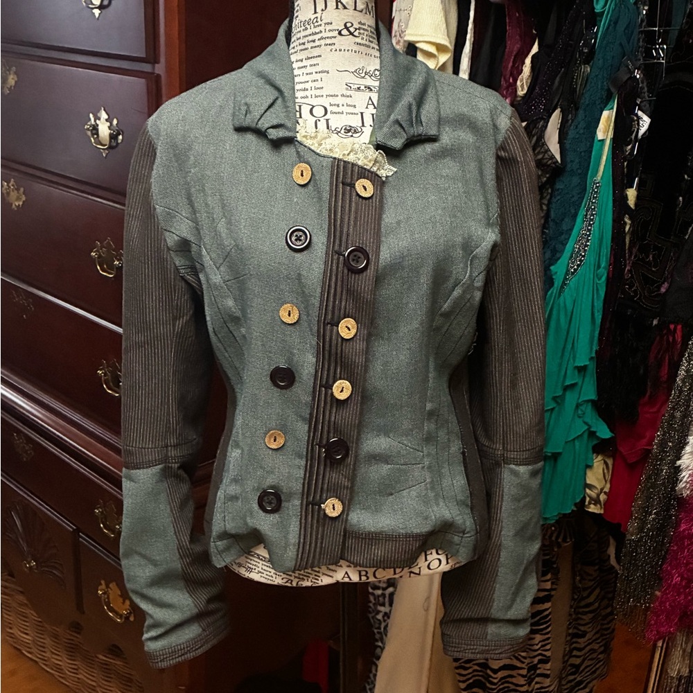 Funky Peacoat Jacket - Picture 3 of 8